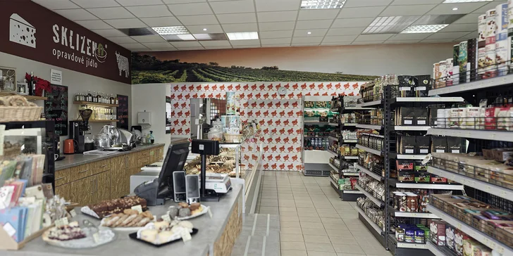 Voucher do dvou brněnských poboček Sklizeno v hodnotě 500 nebo 1000 Kč