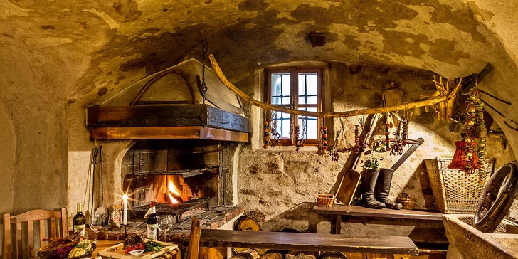 Pobyt v historickém penzionu v srdci Českého Krumlova: snídaně a 10% sleva do restaurace