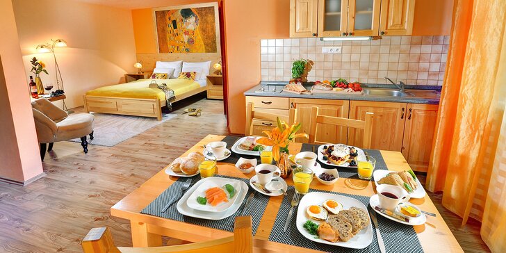 Pobyt v útulných horských apartmánech v Tatranské Lomnici: snídaně, kuchyňka a výlety