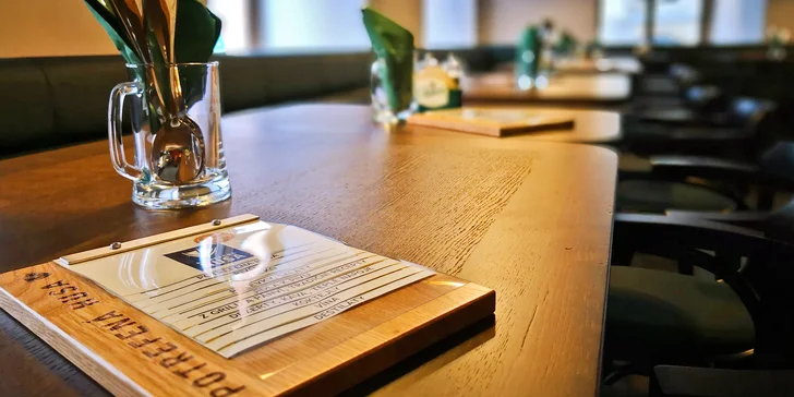 Otevřený voucher do restaurace Potrefená husa: konzumace v hodnotě až 1000 Kč