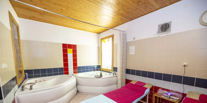 Romantika ve dvou: sauna, koupel nebo relaxační wellness balíček