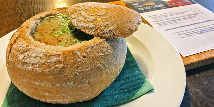 Otevřený voucher do restaurace Potrefená husa: konzumace v hodnotě až 1000 Kč