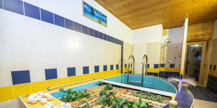 Romantika ve dvou: sauna, koupel nebo relaxační wellness balíček