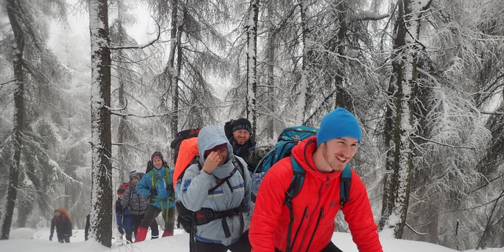 Zimní 2denní kurz přežití v přírodě s teoretickou i praktickou výukou