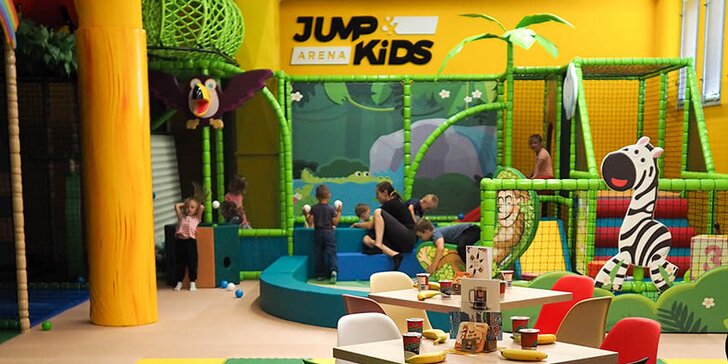 Místo, kde se vyřádí malí i velcí: Jump and kids aréna plná skvělých atrakcí