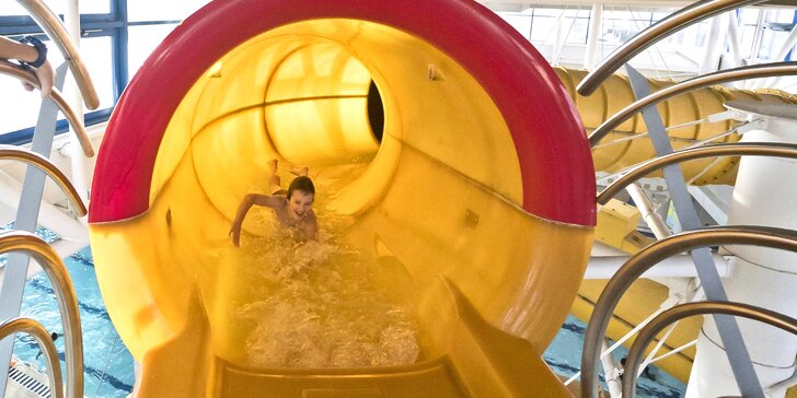 Plavání i vodní radovánky v aquaparku v Letňanech: 2,5hodinový vstup pro dospělou osobu