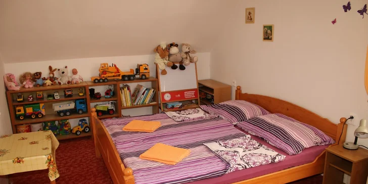 Rodinný pobyt v Boskovicích: klid a pohoda v apartmánu s dětským pokojem