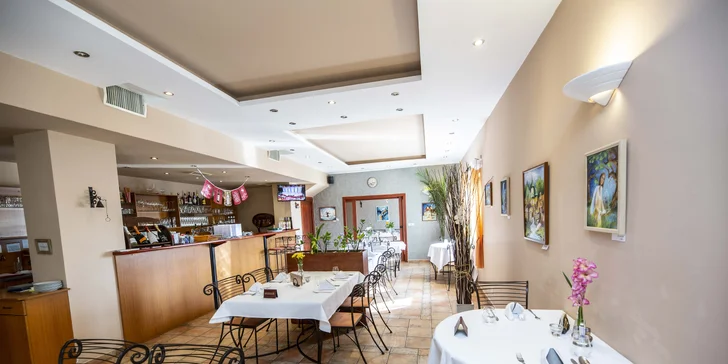 5chodové degustační menu se steakem Chateaubriand z býčí svíčkové pro 2 osoby