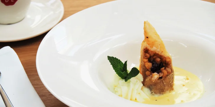 5chodové menu v jedinečné restauraci Noem Arch