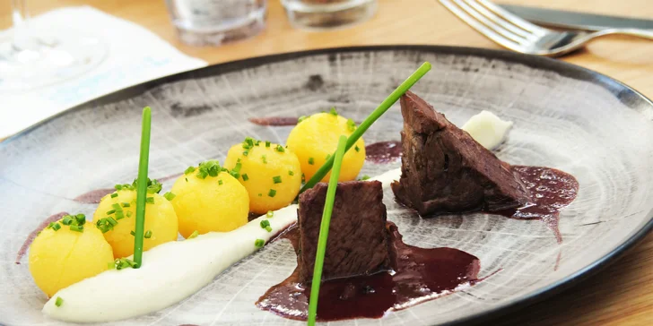 5chodové menu v jedinečné restauraci Noem Arch