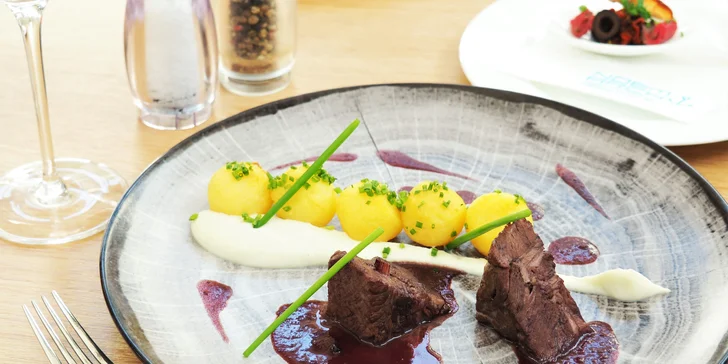 5chodové menu v jedinečné restauraci Noem Arch