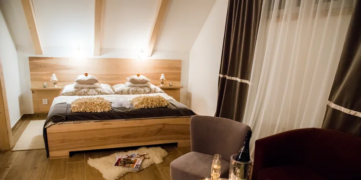 Absolutní romantika v luxusních apartmánech na pomezí Českého ráje