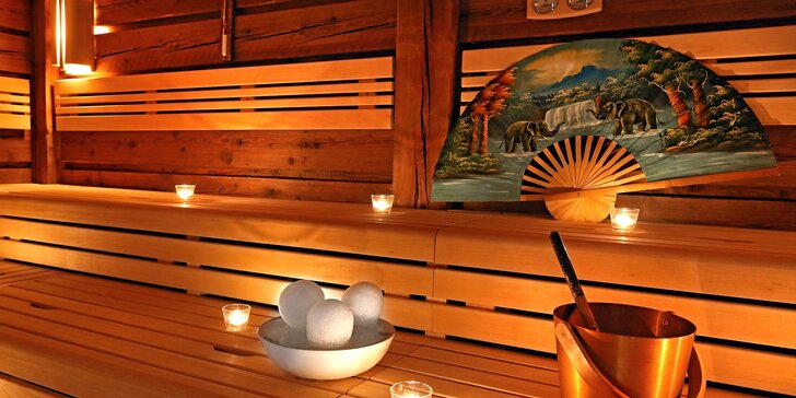 Celodenní vstupy do saunového světa Saunia a vřídelního bazénu Thermal: 5 pater relaxace i občerstvení