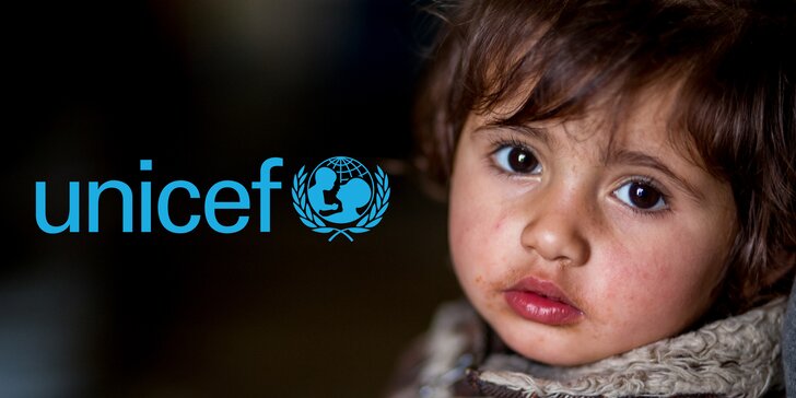 Pomozte s UNICEF syrským dětem, kterým válka vzala domov, vodu i jídlo