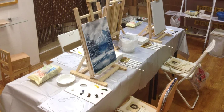 Více než klasická olejomalba: Kurz olejomalby ®Bob Ross pro začátečníky