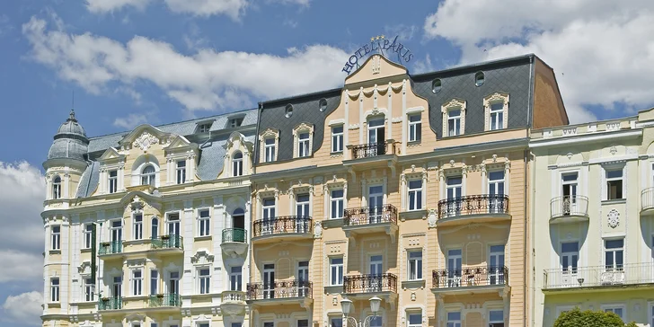 Lázeňský relax: pobyt v Mariánských Lázních s polopenzí a procedurami