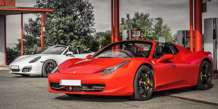Šlápněte na plyn: žihadla Ferrari, Lamborghini i Porsche na 15 nebo 30 km