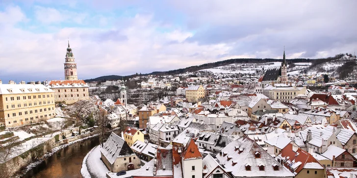 Jarní prázdniny v Českém Krumlově: Apartmány s vybavenou kuchyňkou přímo v centru