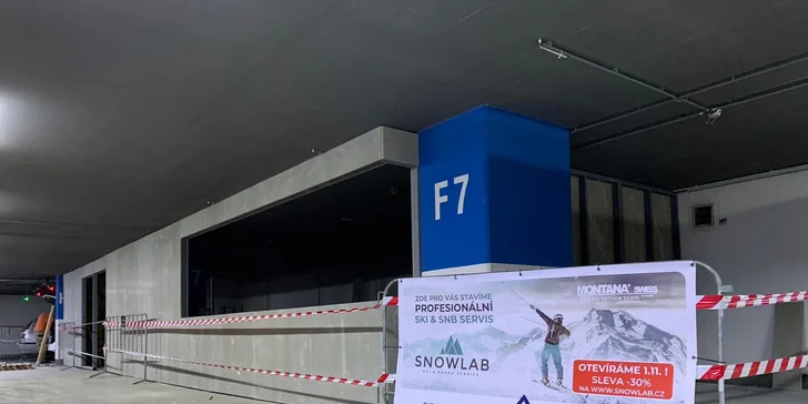Velký nebo sportovní servis lyží či snowboardu: přebroušení skluznice, oprava rýh i voskování