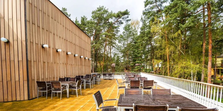 Pobyt v hotelu u Máchova jezera s polopenzí a bazénem