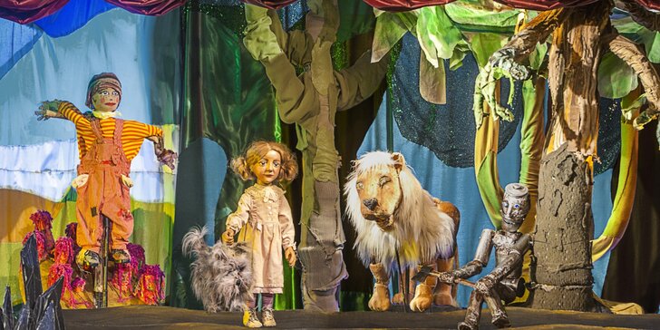 Divadlo Říše loutek a loutkové představení Čaroděj ze země Oz