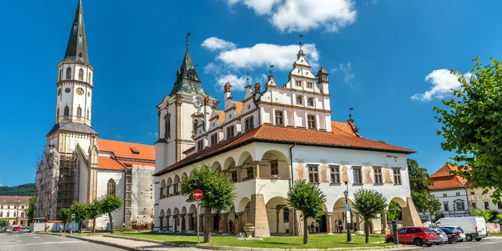 Pobyt u Slovenského ráje: pohoda v historické Levoči, snídaně i zimní varianta se skipasem