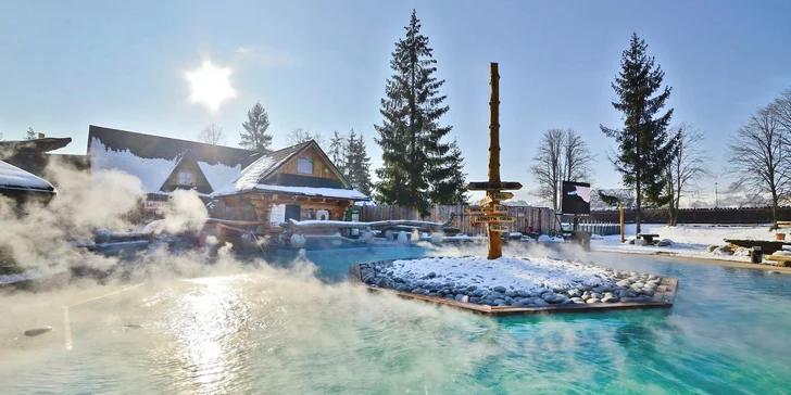 Vstupenky do termálního aquaparku i wellness Gorący Potok v jižním Polsku