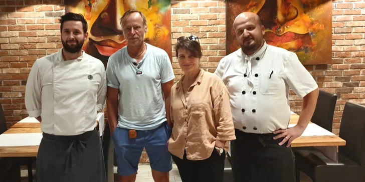 4chodové degustační menu podle výběru od oceňovaného šéfkuchaře