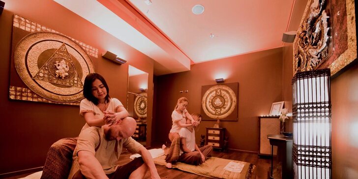 Thajský relax ve všední den: masáž podle výběru a vstup do wellness zóny