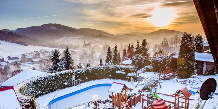 Za aktivním odpočinkem do polských hor: snídaně či polopenze, sauna i sleva na skipas