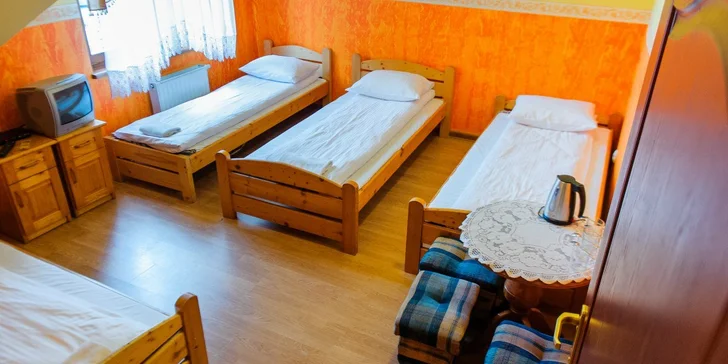 Aktivní odpočinek v polských horách: polopenze, bazén, sauna i ruská baňa