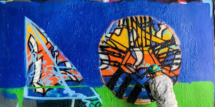 Den plný barev: jednodenní workshop street art a graffiti pro děti ve věku 5–15 let