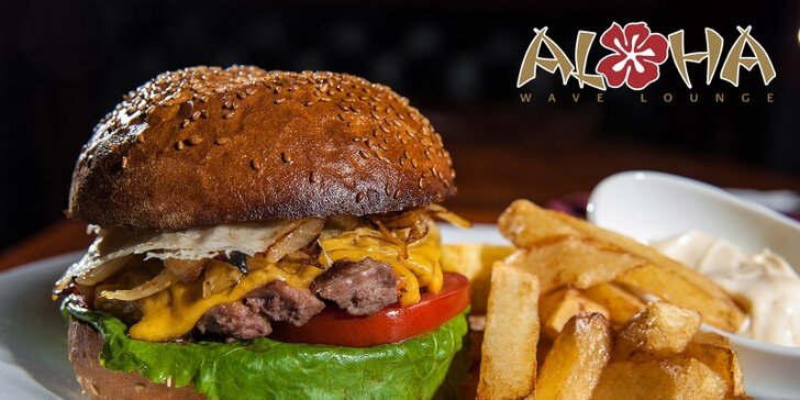 30% sleva na celý sortiment Aloha baru: quesadilly, burgery i batátové hranolky