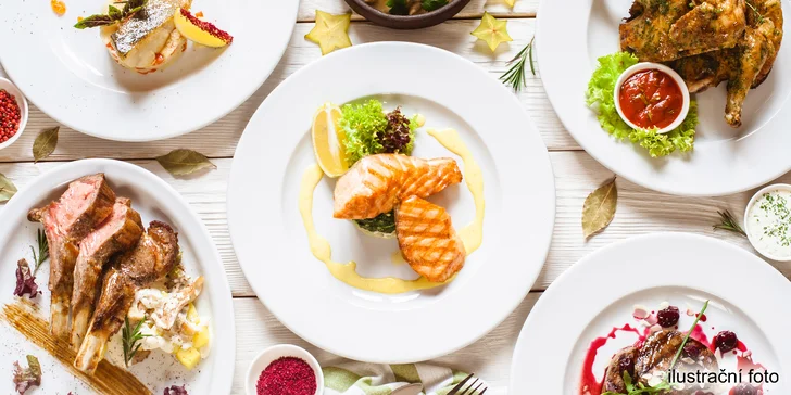 Dárkové vouchery do restaurantu Pod Pokličkou v hodnotě 500 nebo 800 Kč
