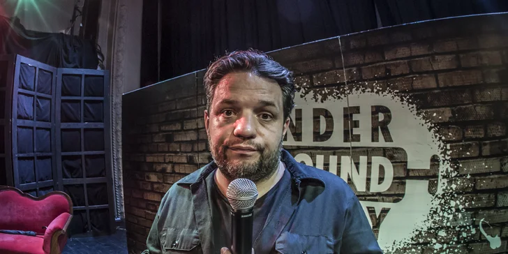 Vstupenka na stand-up show s Underground Comedy v Pardubicích