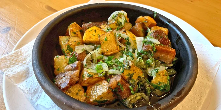 Gruzínské menu podle výběru i s nápojem pro 1 nebo 2 osoby