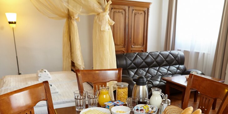 Residence Muzeum vltavínů: pobyt v centru Krumlova se snídaní