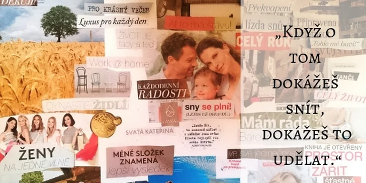 Výtvarné kurzy: workshop koláže i suchý pastel