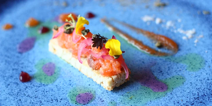 Degustační menu o 11 chodech: hovězí carpaccio, rump steak i čokoládový fondant