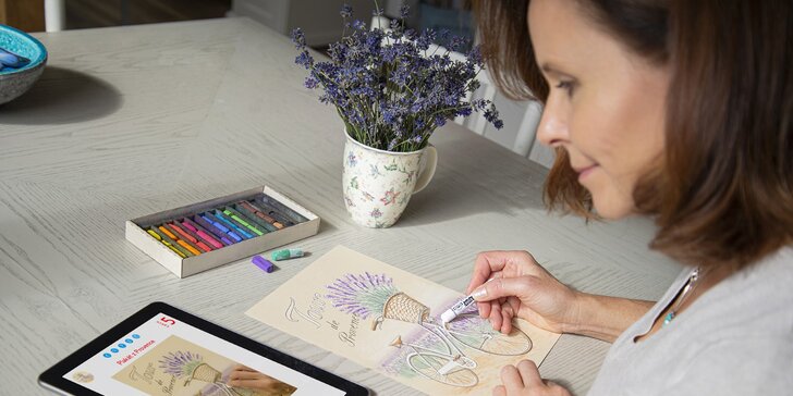 Kurzy relaxačního malování v mobilu či počítači pro děti i dospělé