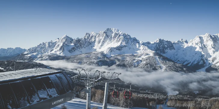 Hurá na hory: zájezd do Dolomit, doprava, 2 noci v hotelu s polopenzí, 3denní skipas