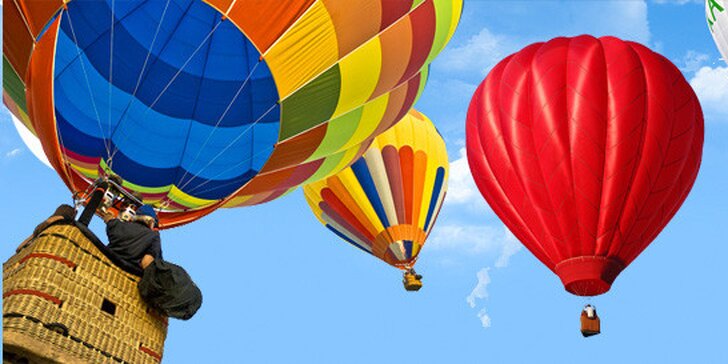 Let balónem pro 1 nebo 2 - darujte výlet do nebe!
