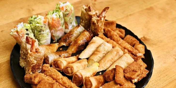 Asijské menu na Andělu: závitky, bún bò nam bộ nebo phở Tonkin i mix předkrmů