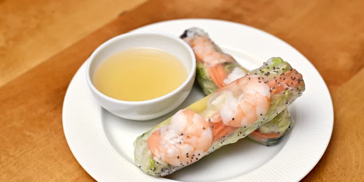 Asijské menu na Andělu: závitky, bún bò nam bộ nebo phở Tonkin i mix předkrmů