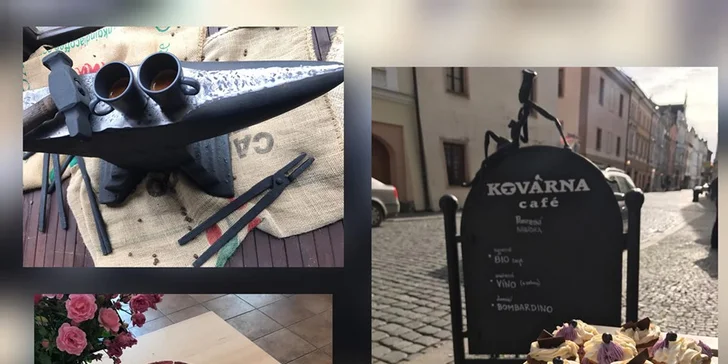 Čas na kávu: otevřené vouchery na nápoje i dezerty: 150, 300 a 500 Kč