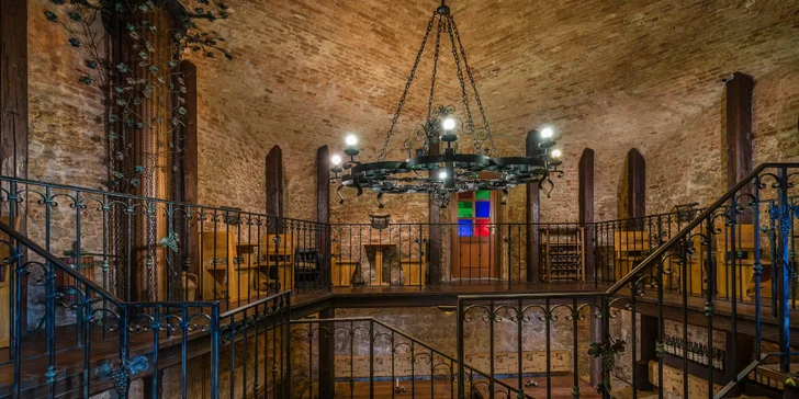 Romantický pobyt na zámku s vínem vlastní produkce a skvělým jídlem