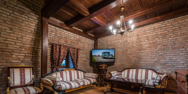 Romantický pobyt na zámku s vínem vlastní produkce a skvělým jídlem