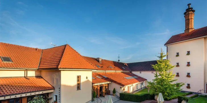 Romantický pobyt na zámku s vínem vlastní produkce a skvělým jídlem