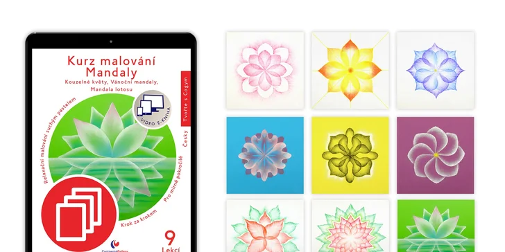 Kurzy relaxačního malování v mobilu či počítači pro děti i dospělé