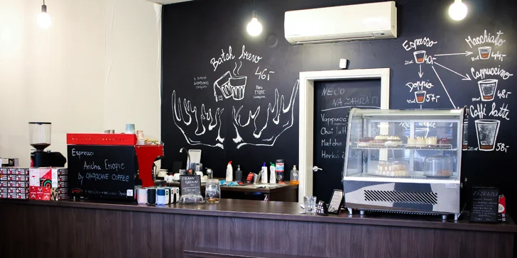 Otevřený voucher do kavárny Rychlý kafe v hodnotě 200 Kč